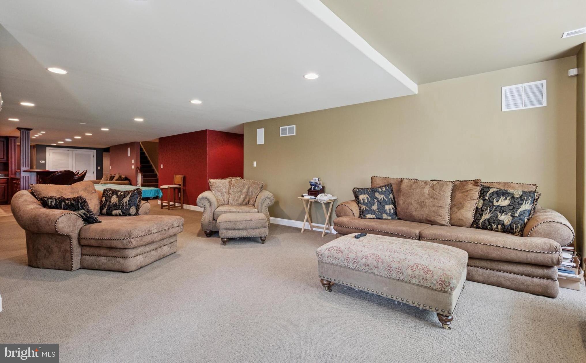 1514 Cherry Lane Rydal, PA 19046 - Photo 25 of 50 a living room with furniture and a large window