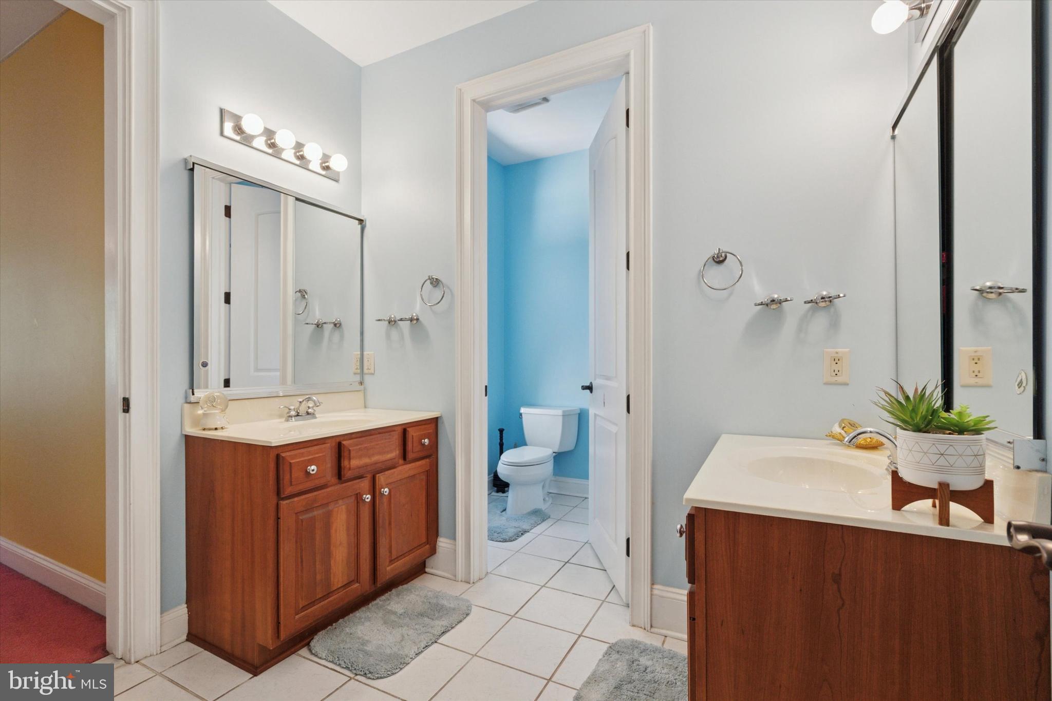 1514 Cherry Lane Rydal, PA 19046 - Photo 36 of 50 a spacious bathroom with a granite countertop sink a toilet and shower
