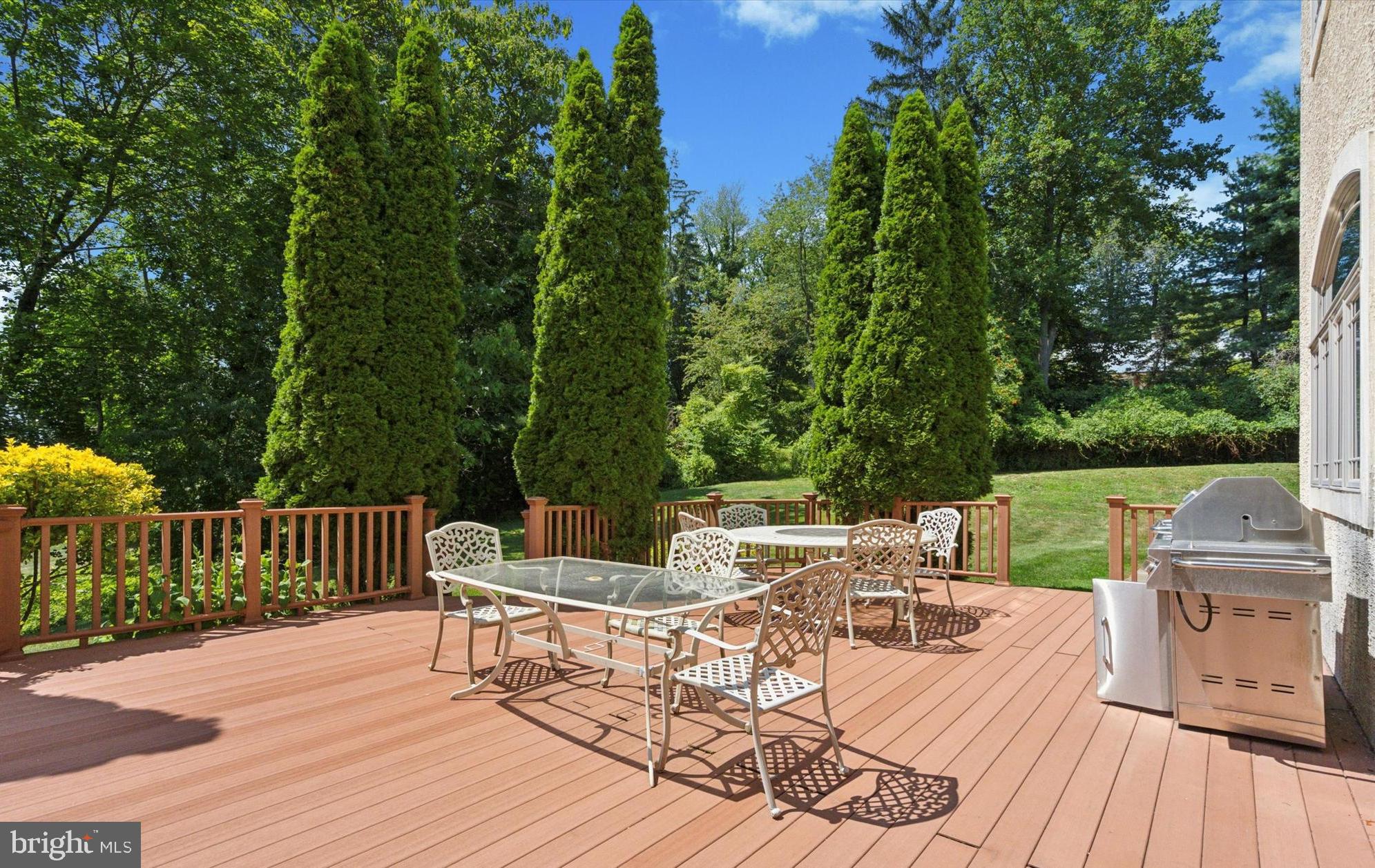 1514 Cherry Lane Rydal, PA 19046 - Photo 46 of 50 a view of a deck with furniture