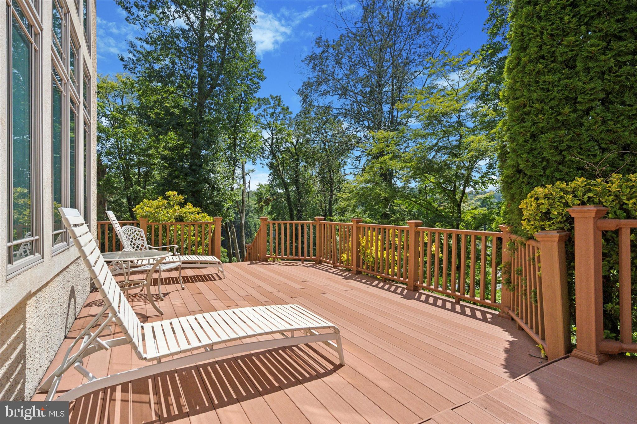 1514 Cherry Lane Rydal, PA 19046 - Photo 47 of 50 a view of a wooden deck