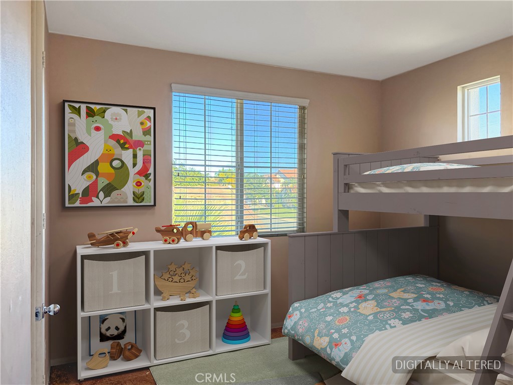 9549 Calico Trail Riverside, CA 92508 - Photo 31 of 46 a bedroom with a bed and a window