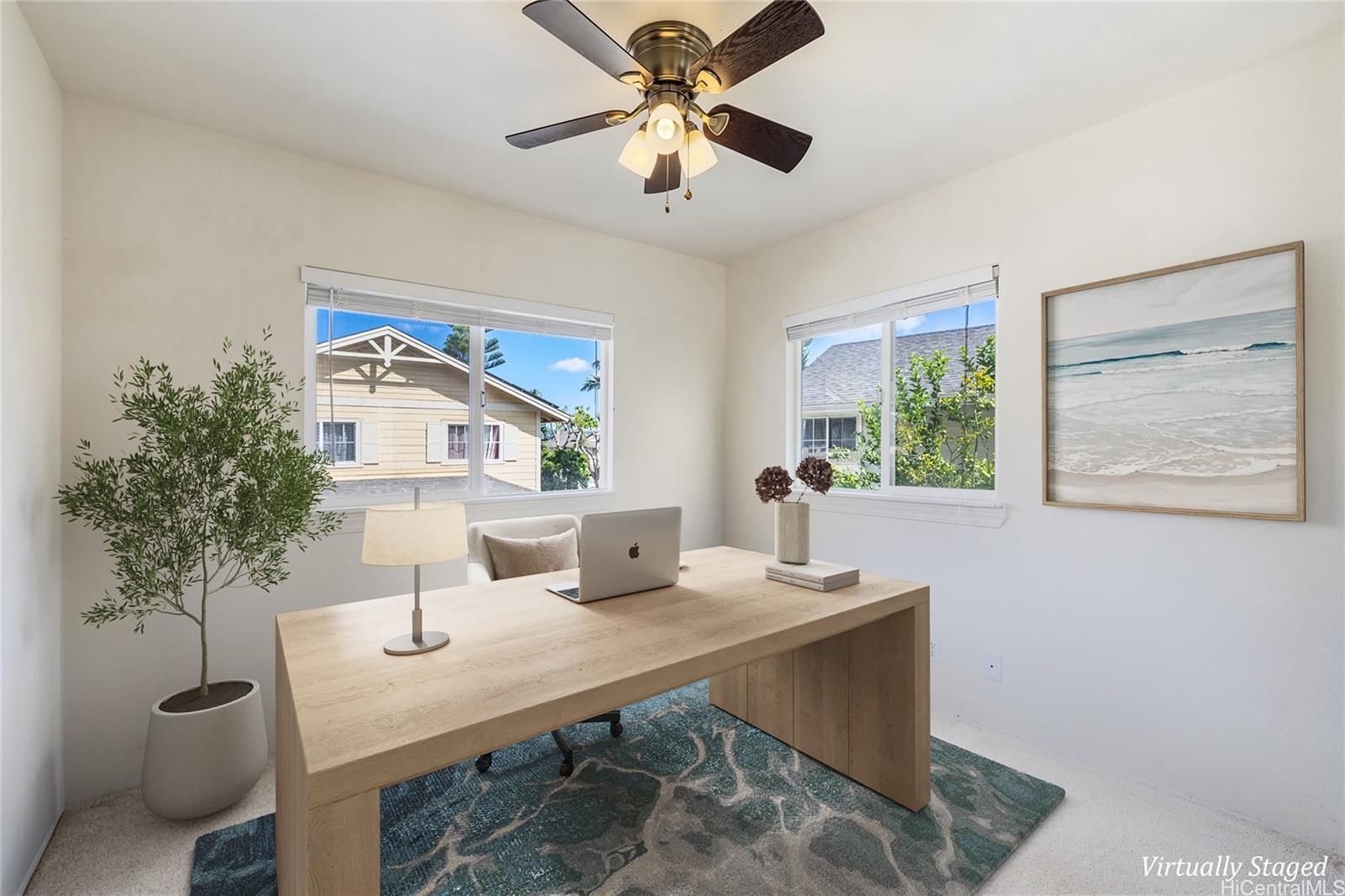 87-2165 Pakeke Street, Unit 59 Waianae, HI 96792 - Photo 12 of 22 Guest Bedroom 1 - Virtually Staged
