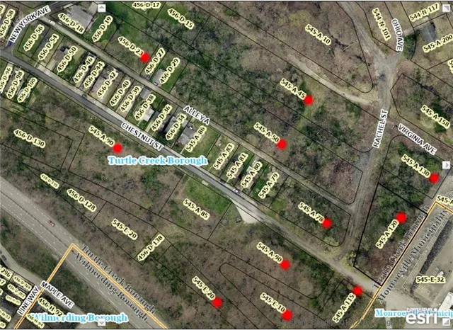 $24,500 | Parcel 130 Virginia Street, Turtle Creek, PA 15145