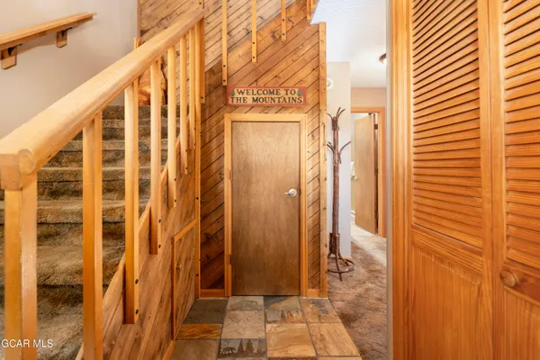 a view of a house with a street