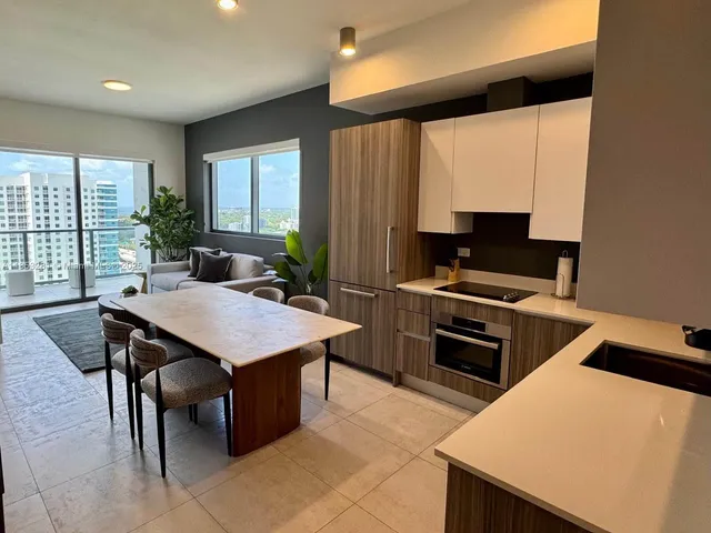 a outdoor living space with furniture