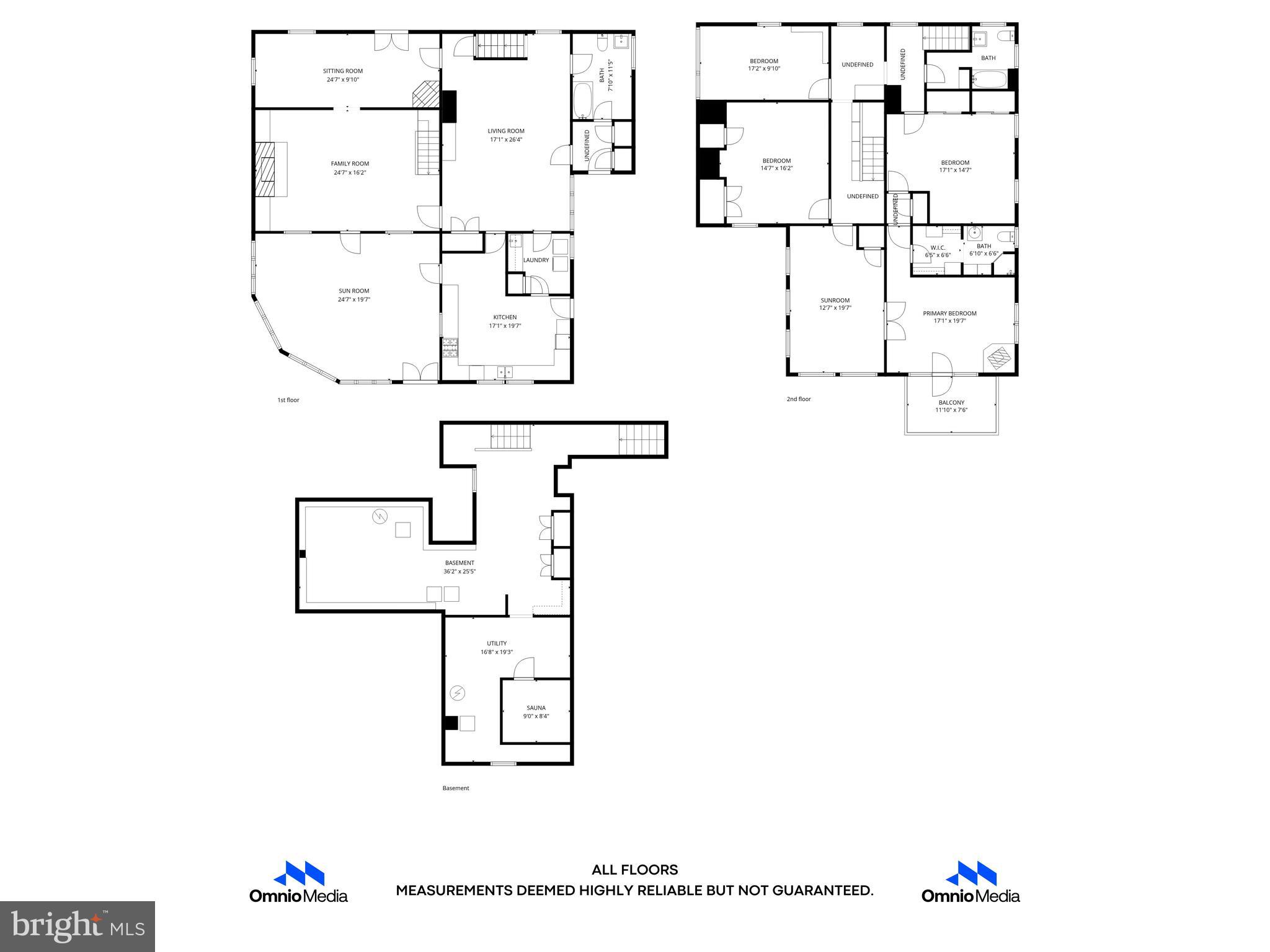 13009 Bottom Road Hydes, MD 21082 - Photo 66 of 66 Floor Plan - All 3 levels