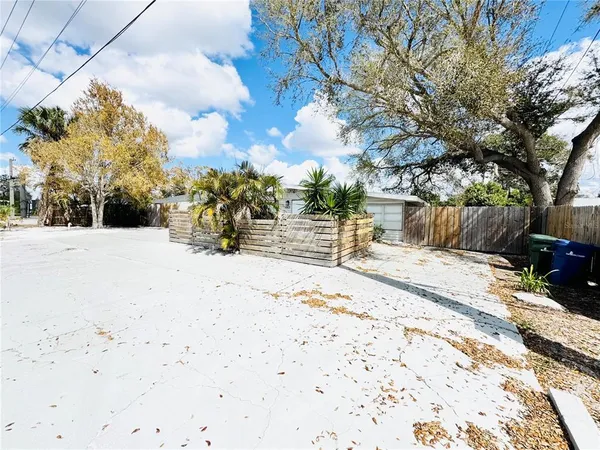 a view of snow on the side of the road