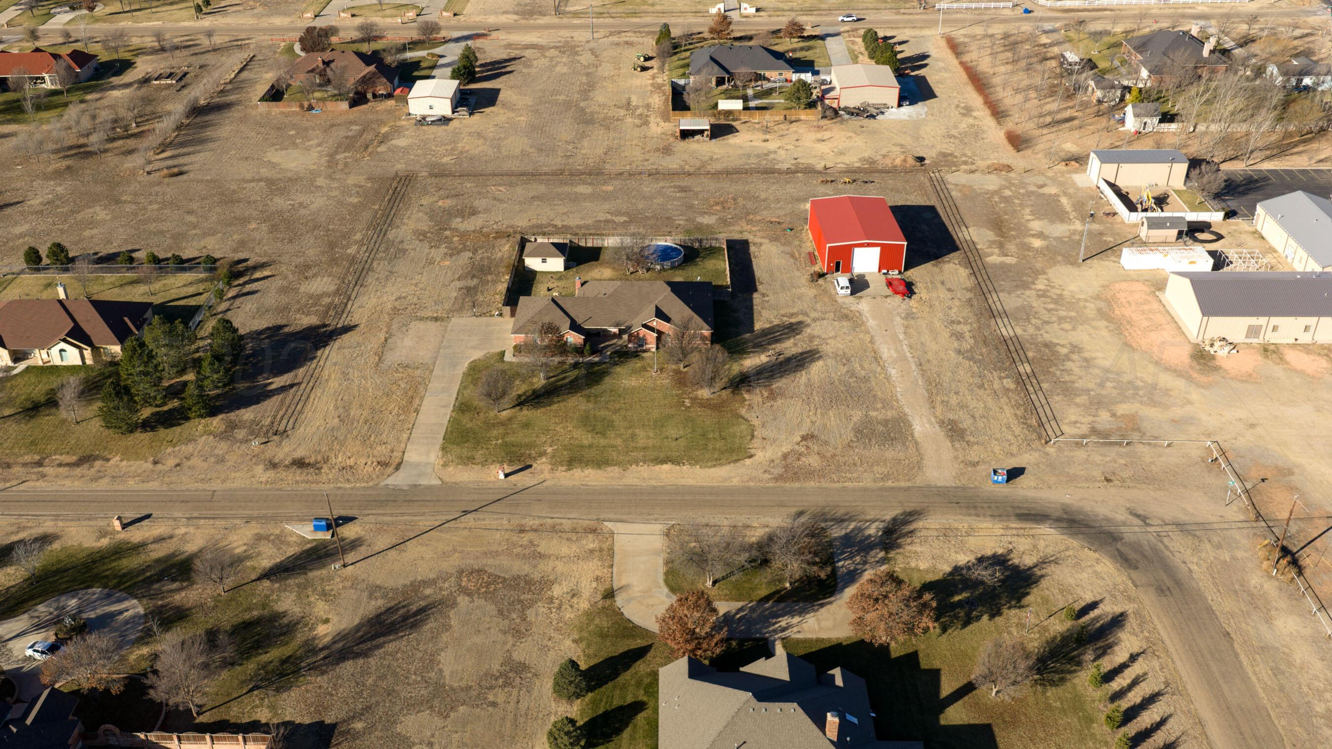 8900 Ottobahn Amarillo, TX 79119 - Photo 44 of 56 an aerial view of residential houses with outdoor space
