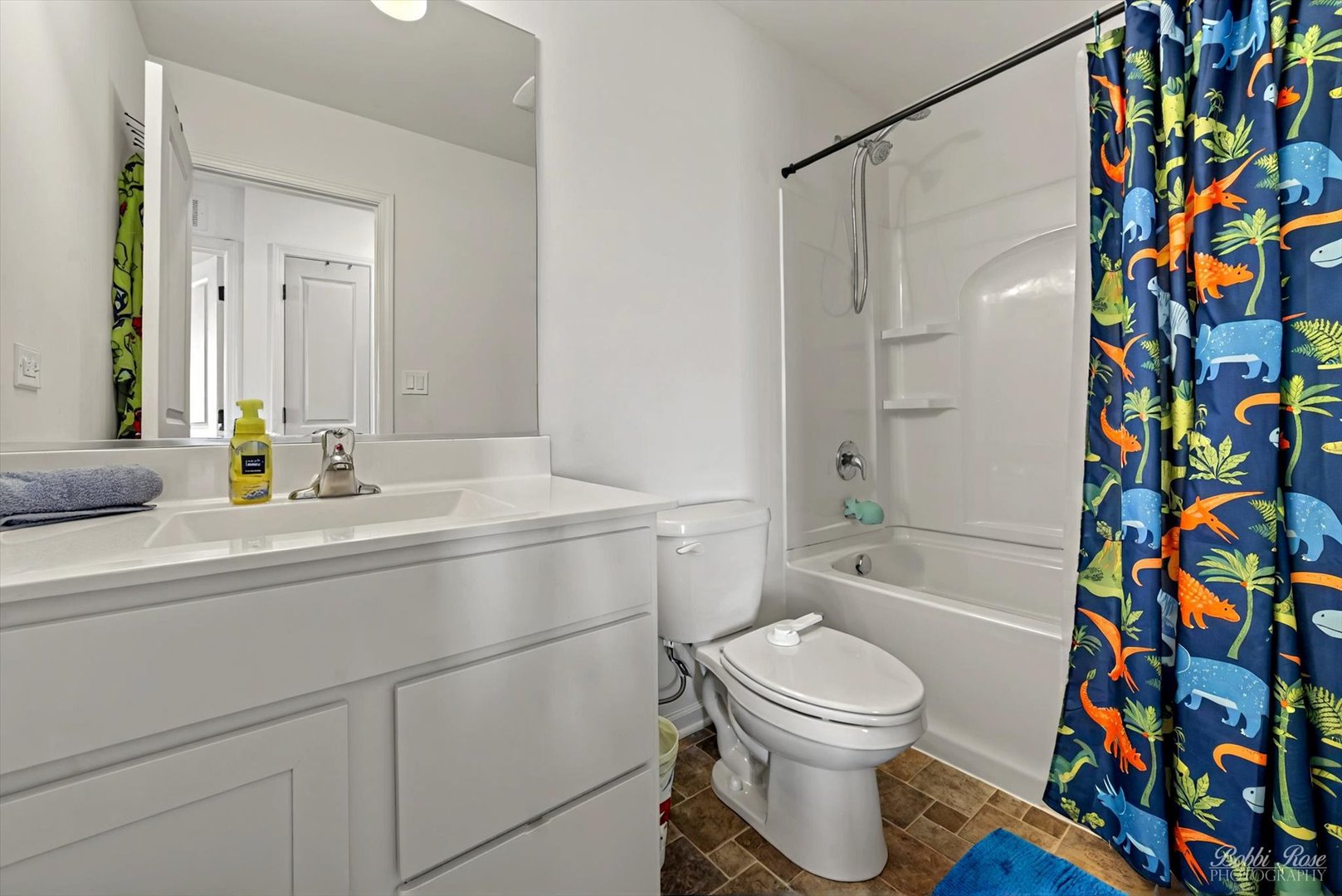 2451 Alison Avenue Pingree Grove, IL 60140 - Photo 24 of 47 a bathroom with a sink a toilet and shower