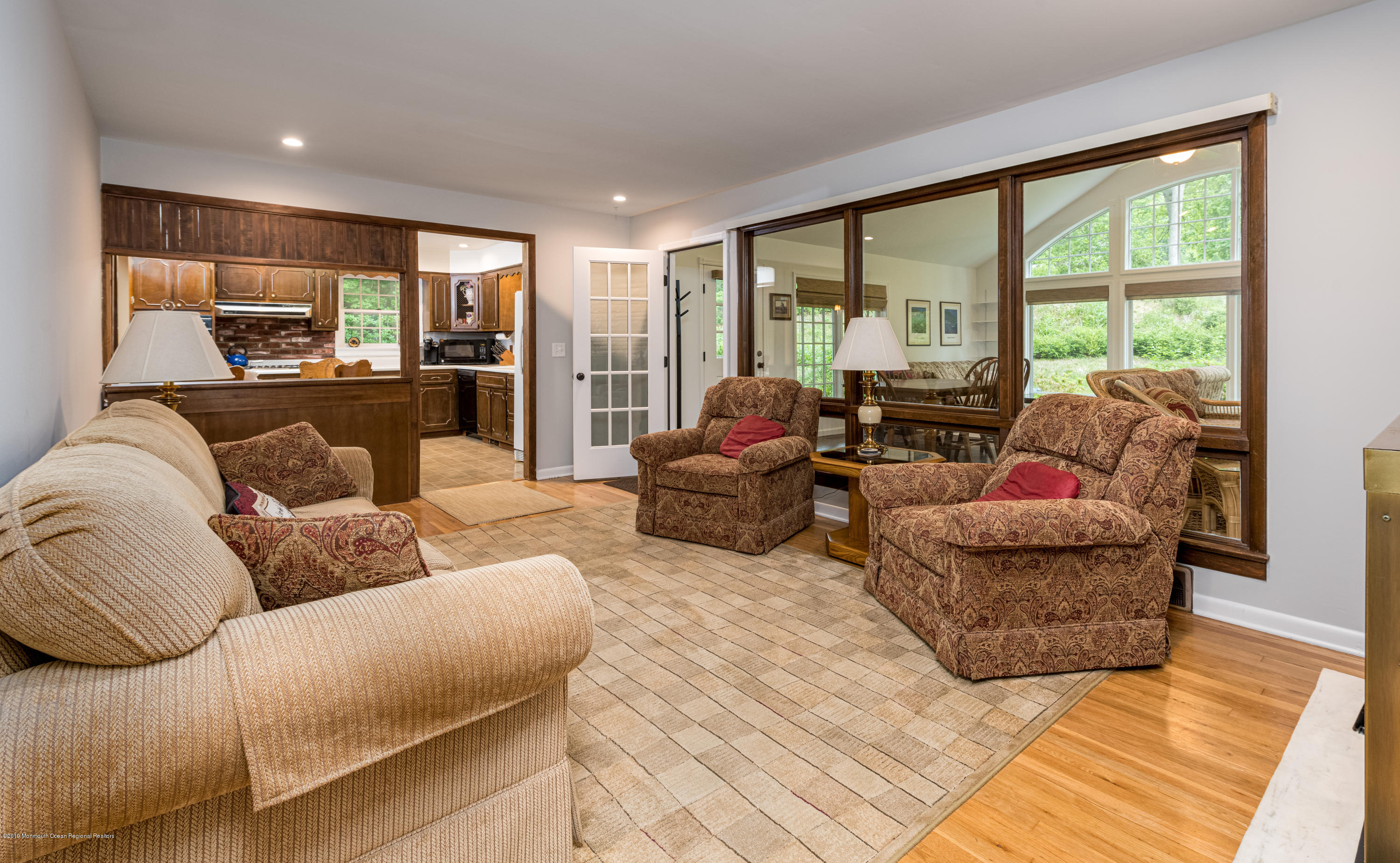 428 Brickyard Road Freehold, NJ 07728 - Photo 18 of 25 a living room with furniture and a large window