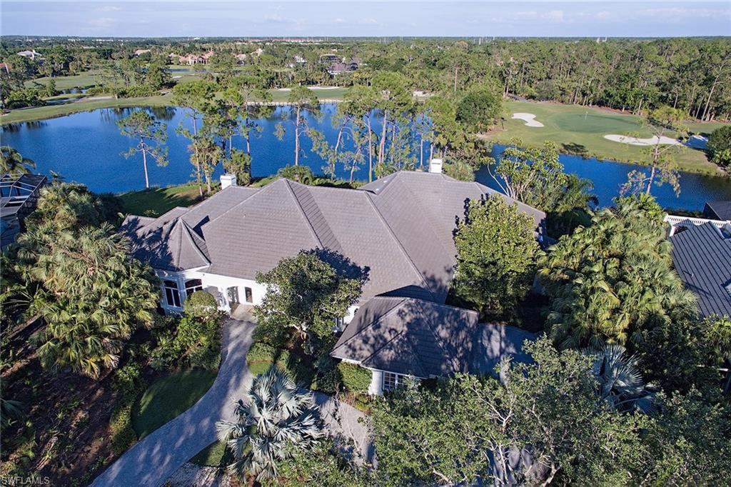 2618 Bulrush Lane Naples, FL 34105 - Photo 19 of 19 an aerial view of a house with garden space and outdoor space