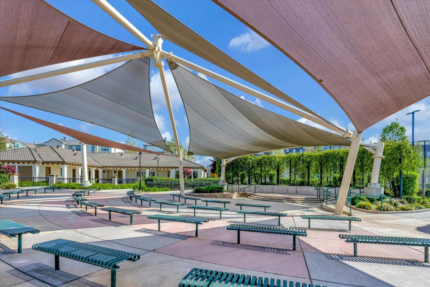 1475 Cherry Circle Milpitas, CA 95035 - Photo 29 of 33 a roof deck with a table and chairs