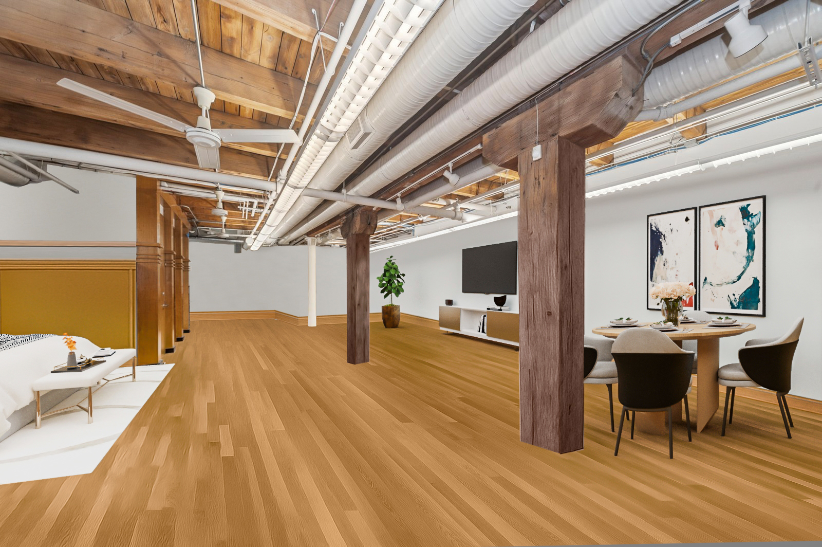 368 West Huron Street, Unit G Chicago, IL 60654 - Photo 10 of 19 a view of a dining room with a table and chairs