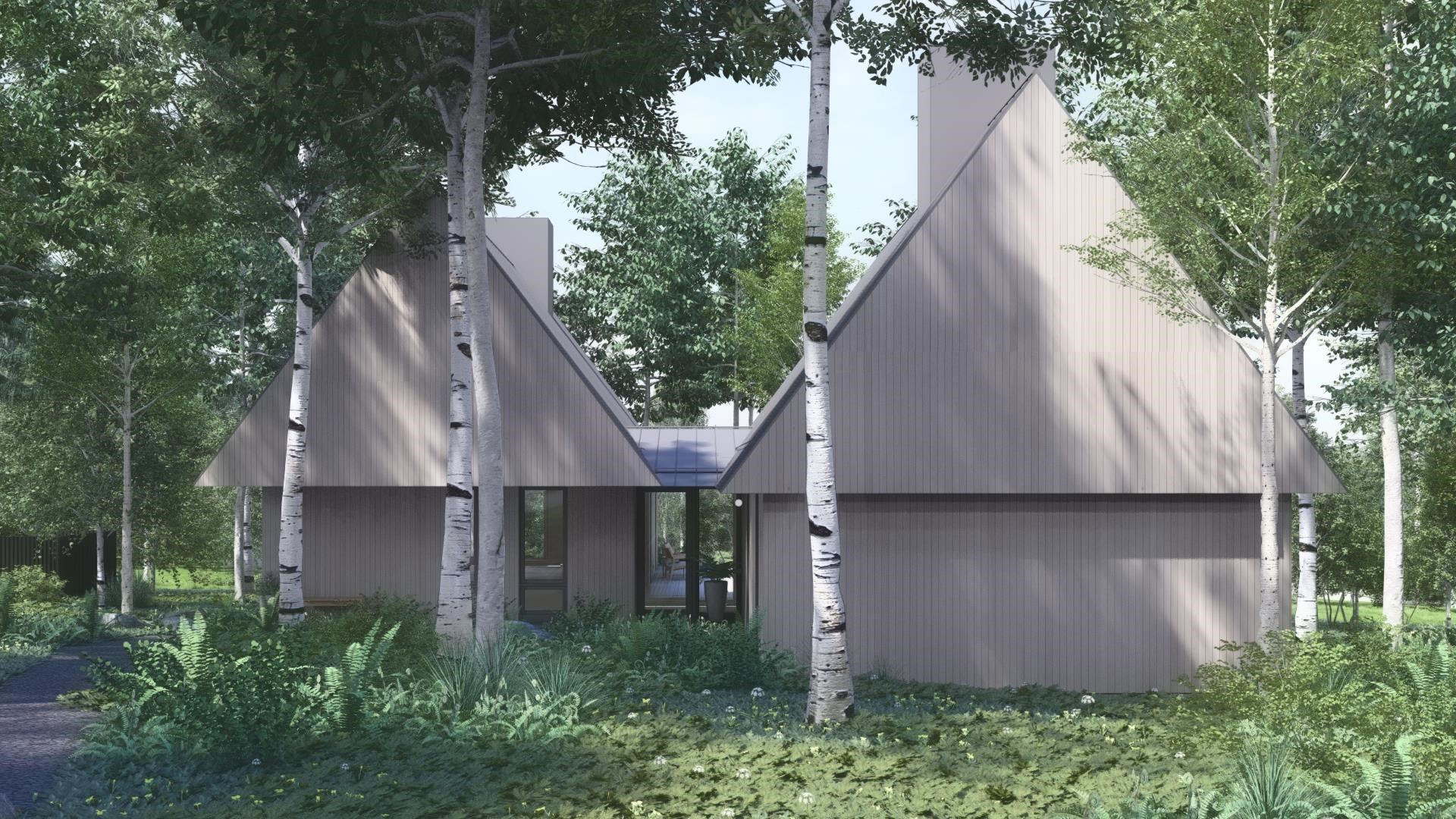 Xxx Old San Road, Unit 16 Bayfield, WI 54814 - Photo 7 of 8 View of front of house featuring a metal roof and an outdoor structure