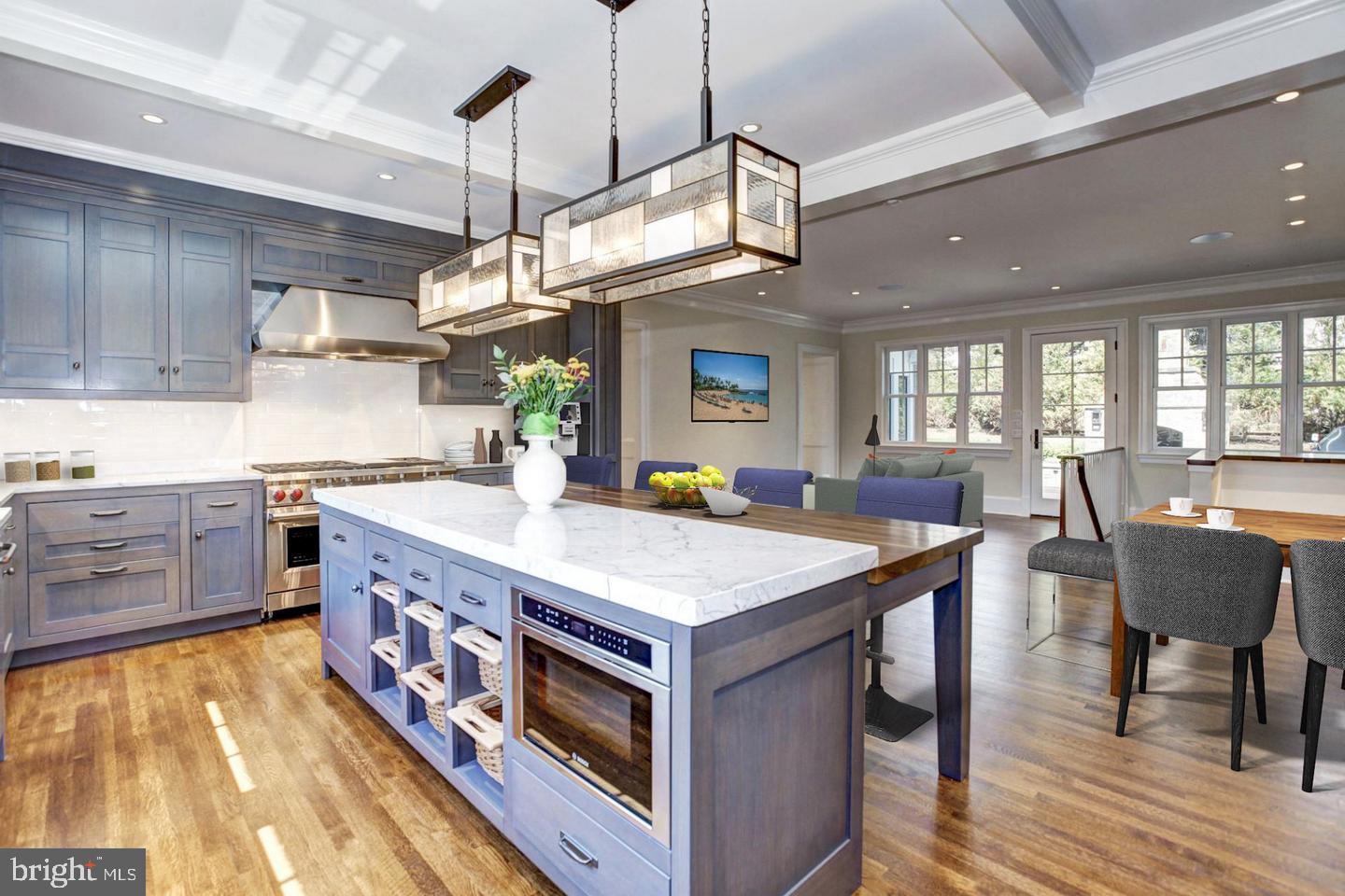 5205 Lawn Way Chevy Chase, MD 20815 - Photo 3 of 39 Gourmet chef's kitchen