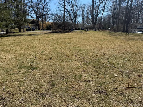 a view of yard covered with snow