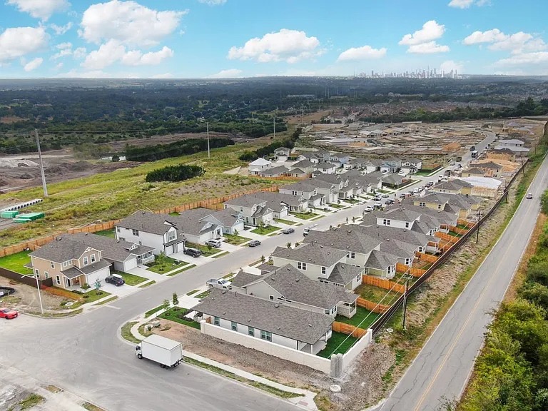 11516 Murano Drive Austin, TX 78747 - Photo 21 of 23 an aerial view of a house with a ocean view