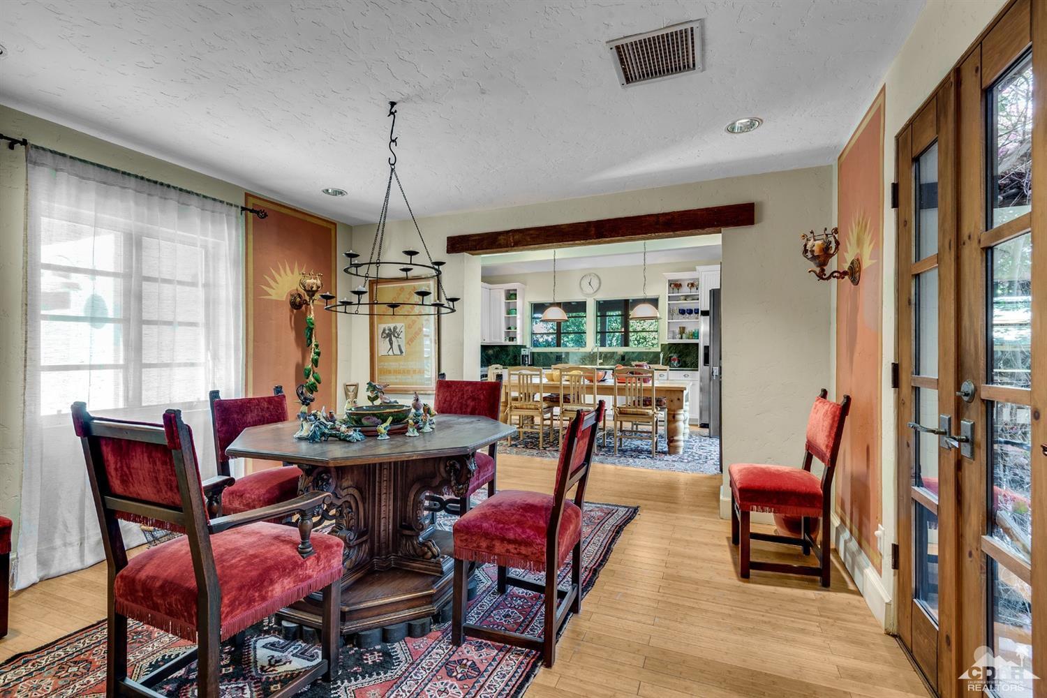 72220 Rancho Road Rancho Mirage, CA 92270 - Photo 5 of 24 a view of a dining room with furniture window and outside view