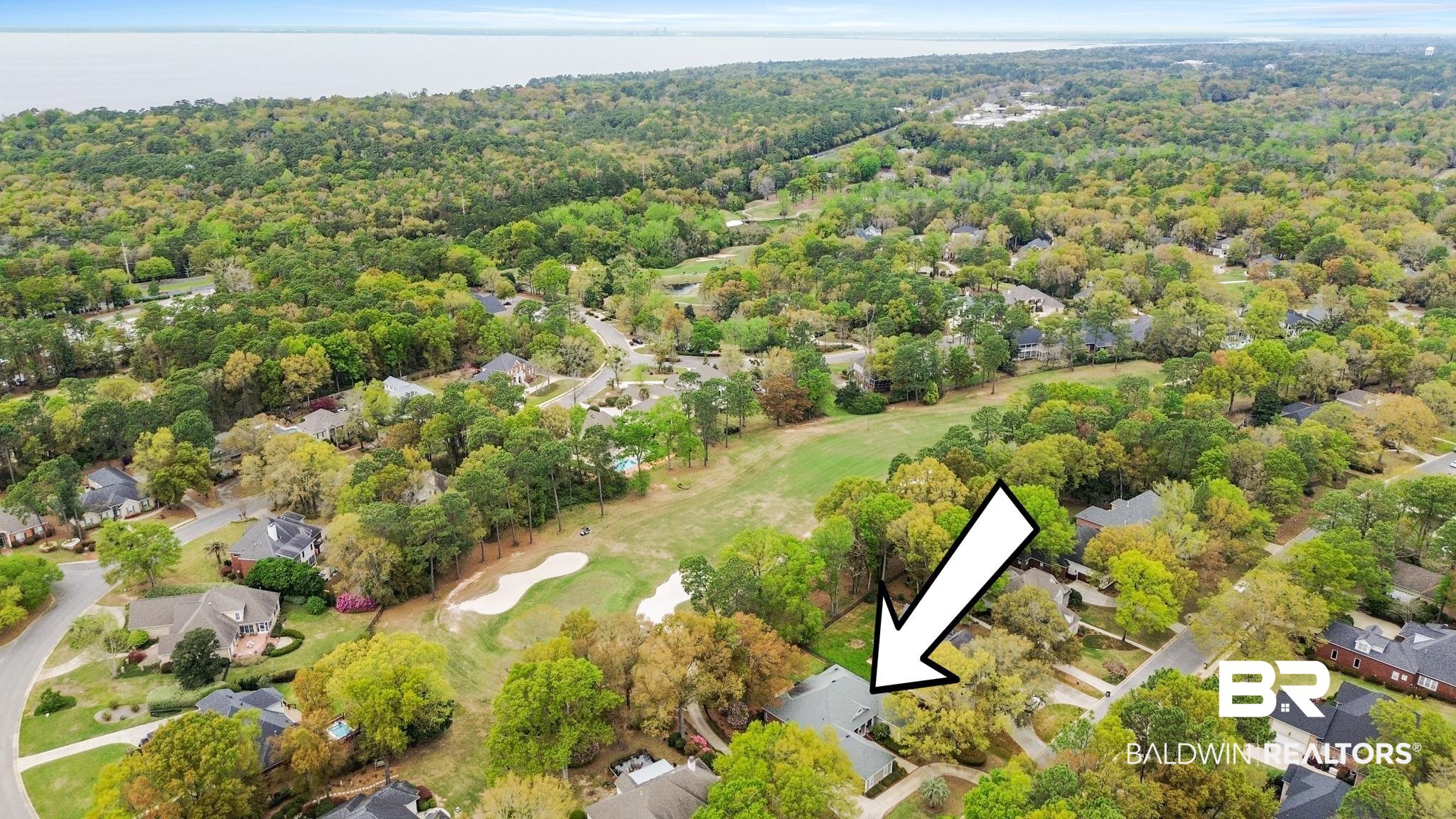 152 Old Mill Road Fairhope, AL 36532 - Photo 14 of 15 Aerial View