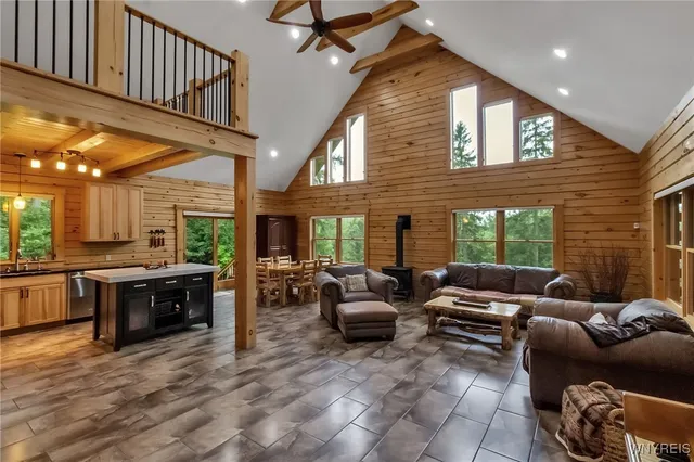 $889,900 | 2960 Dunham Road, Orangeville, NY 14167