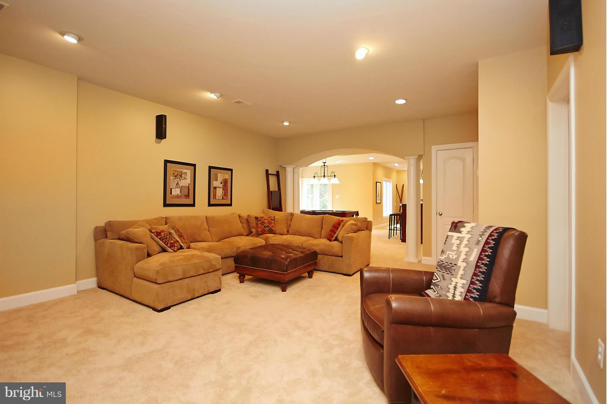 11313 Stones Throw Drive Reston, VA 20194 - Photo 25 of 30 Walk Out Lower Level Recreation Room