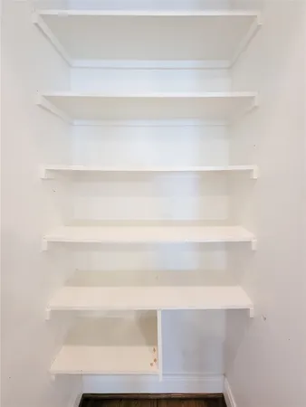 a view of a small shelf