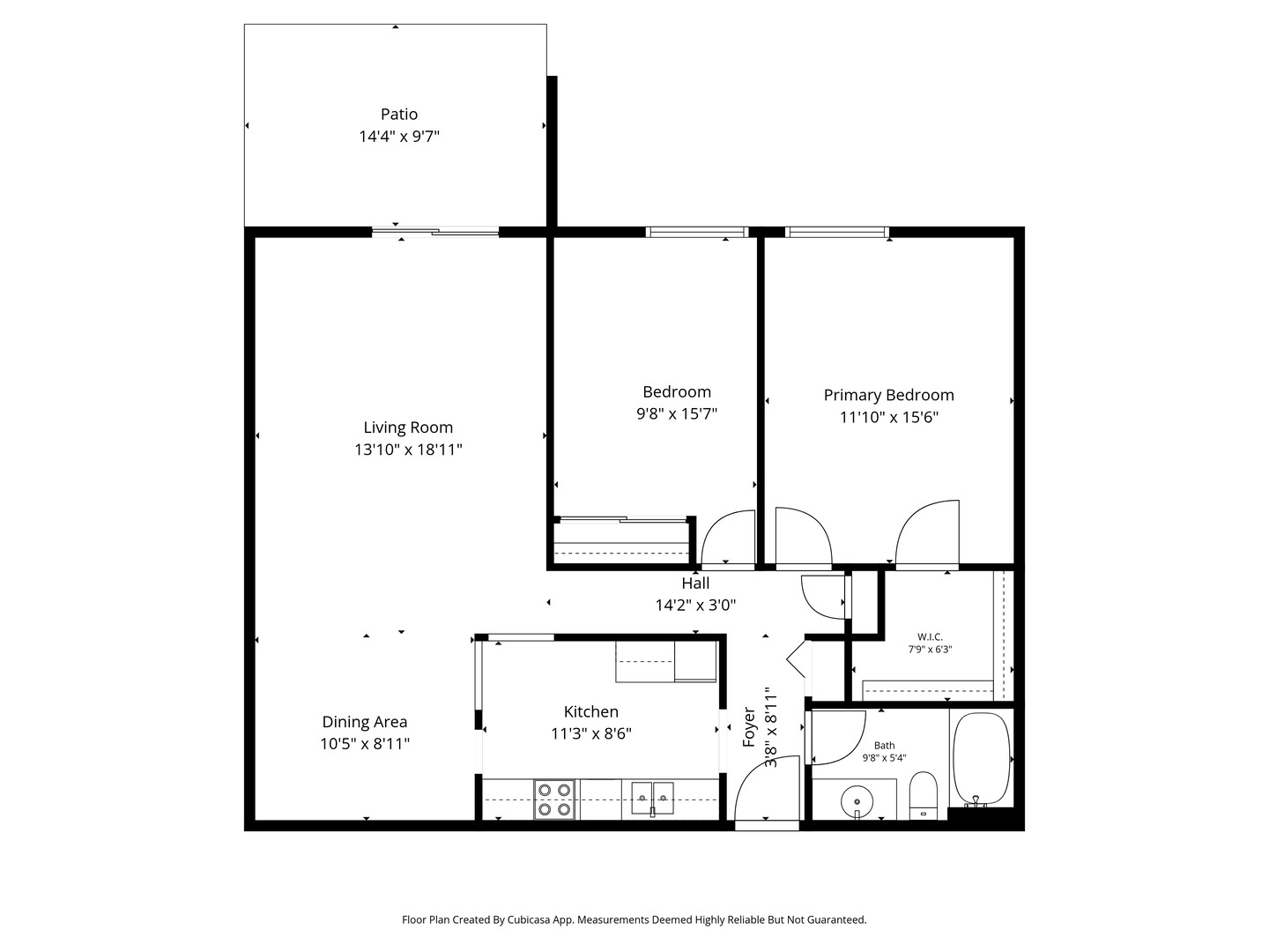 640 Murray Lane, Unit 111 Des Plaines, IL 60016 - Photo 19 of 19 a picture of a floor plan