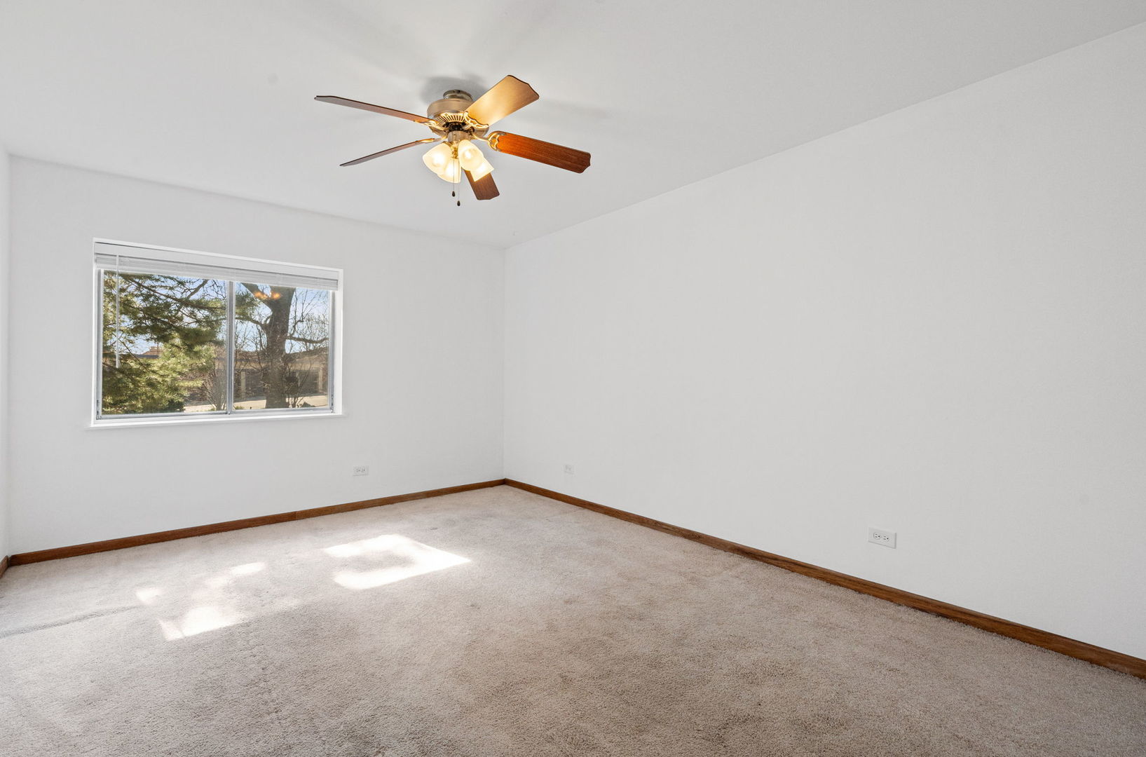 640 Murray Lane, Unit 111 Des Plaines, IL 60016 - Photo 10 of 19 an empty room with windows and fan