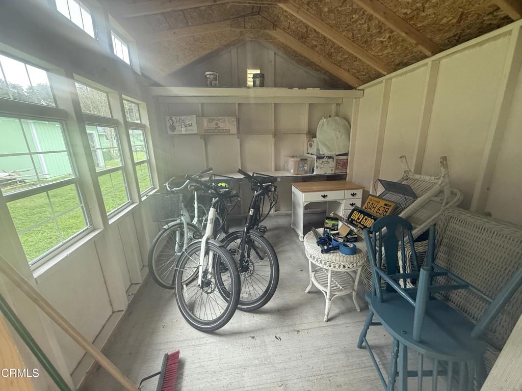 31400 Sherwood Road Fort Bragg, CA 95437 - Photo 50 of 55 a view of an bike garage