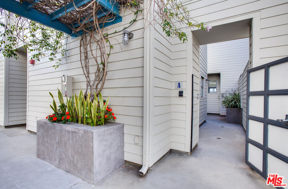 1358 4th Street, Unit A Santa Monica, CA 90401 - Photo 44 of 46 a view of a potted plants in front of a house