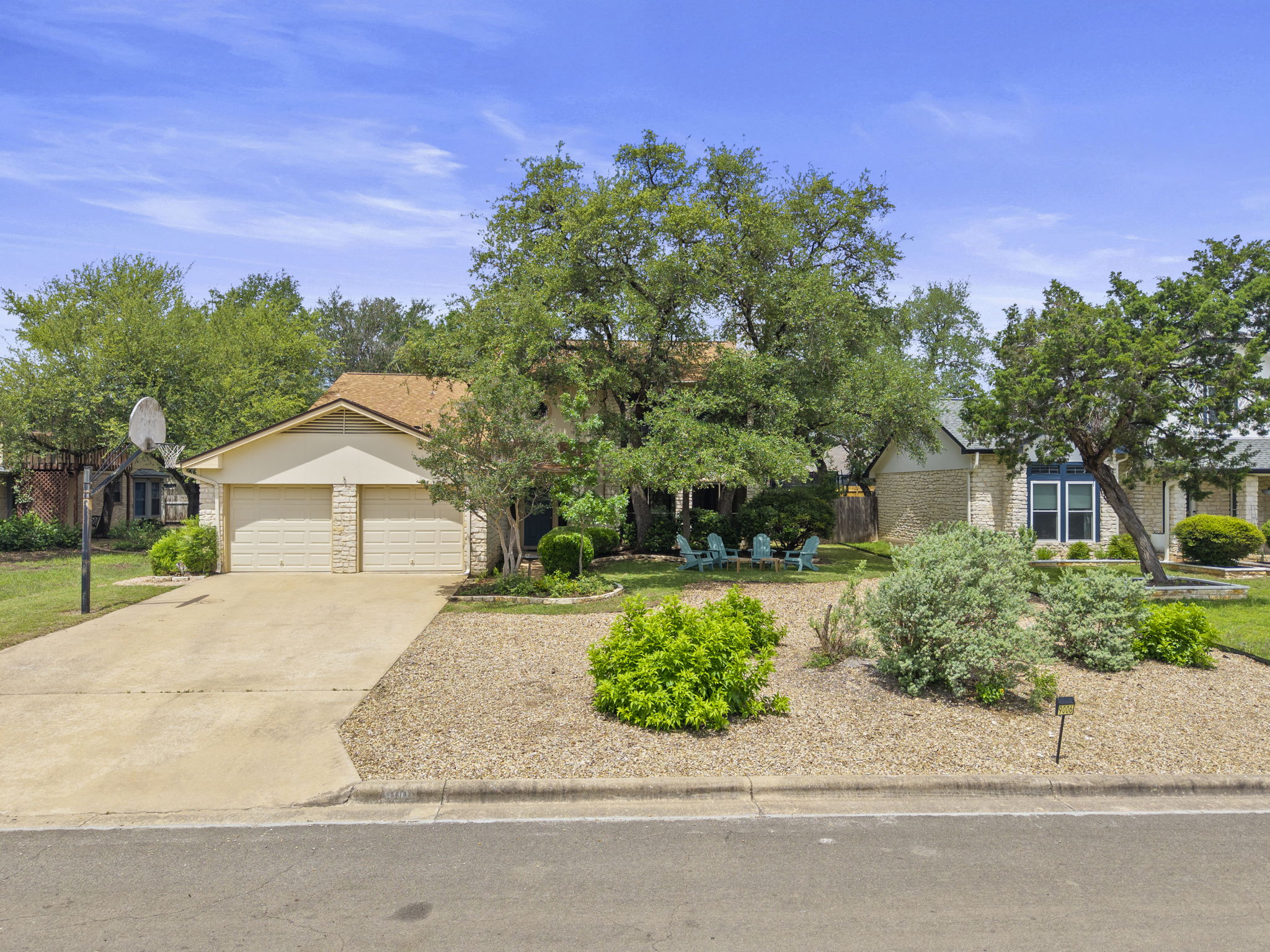 9006 Lockleven Loop Austin, TX 78750 - Photo 18 of 25 front view of a house with a street