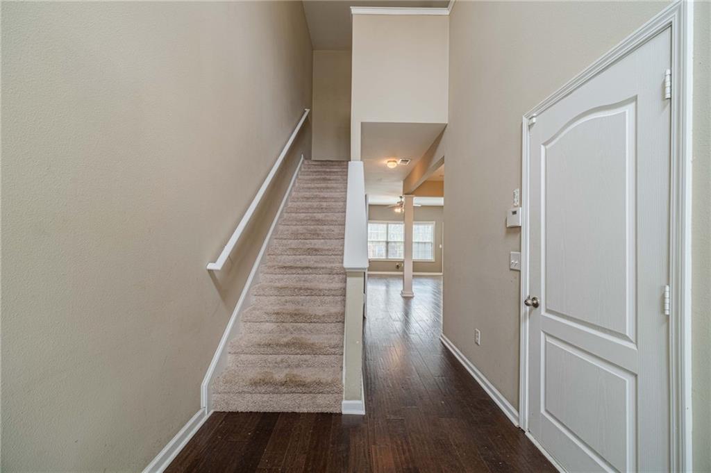 6503 Silk Tree Pointe Braselton, GA 30517 - Photo 4 of 47 a view of entryway with wooden floor