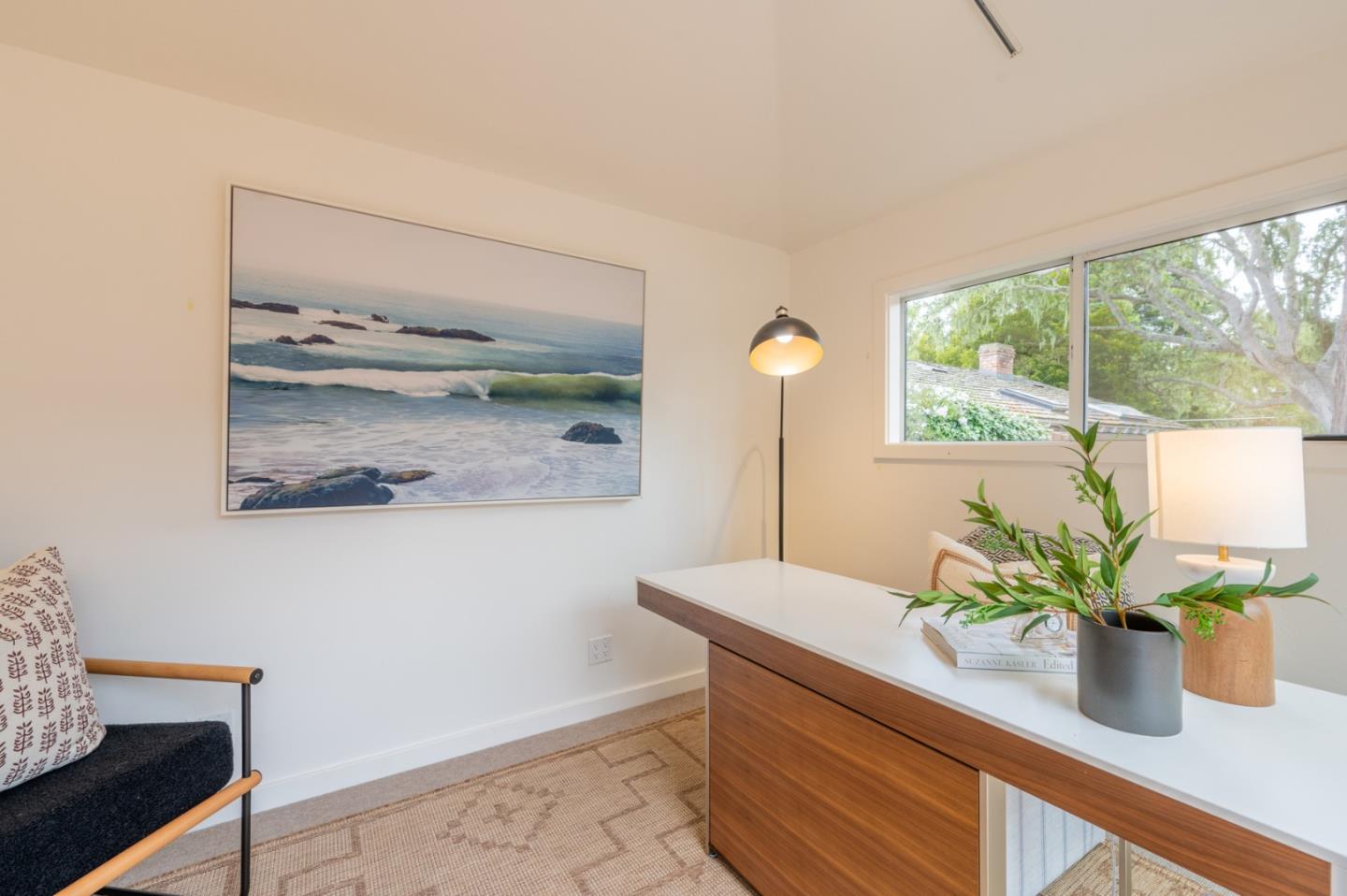 0 SE Corner Monte Verde & Third Carmel, CA 93921 - Photo 22 of 28 a view of bathroom with a potted plant on the counter shower and a window