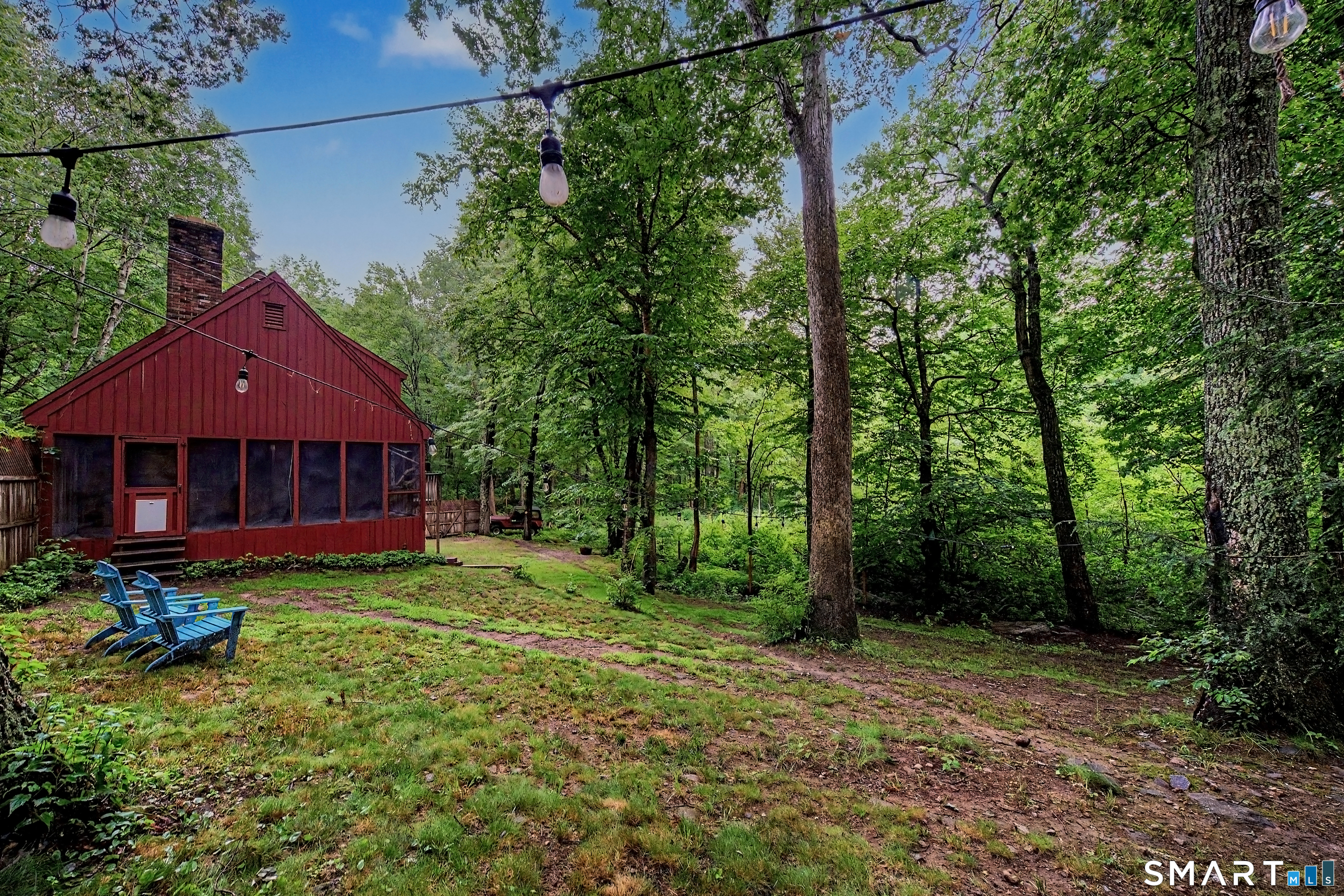 216 Reservoir Road Killingworth, CT 06419 - Photo 23 of 36 Side yard off of screened porch.