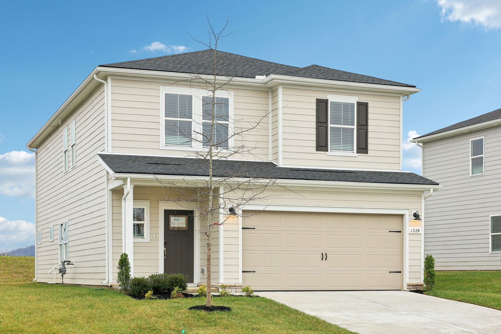 1524 Bear Branch Trace Columbia, TN 38401 - Photo 3 of 55 a front view of a house with a yard