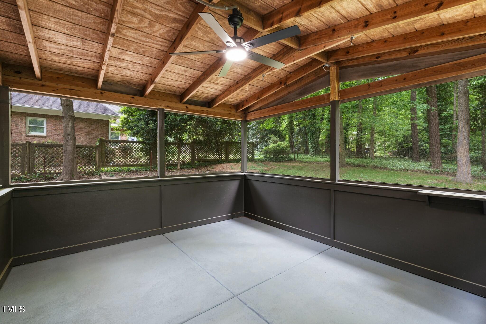 6421 Arrington Road Raleigh, NC 27607 - Photo 25 of 31 screened porch