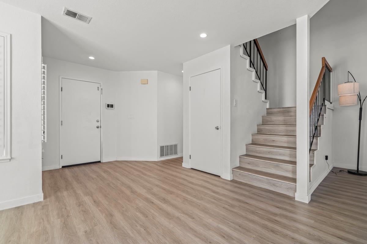 52 Winding Way Watsonville, CA 95076 - Photo 15 of 29 a view of entryway with wooden floor