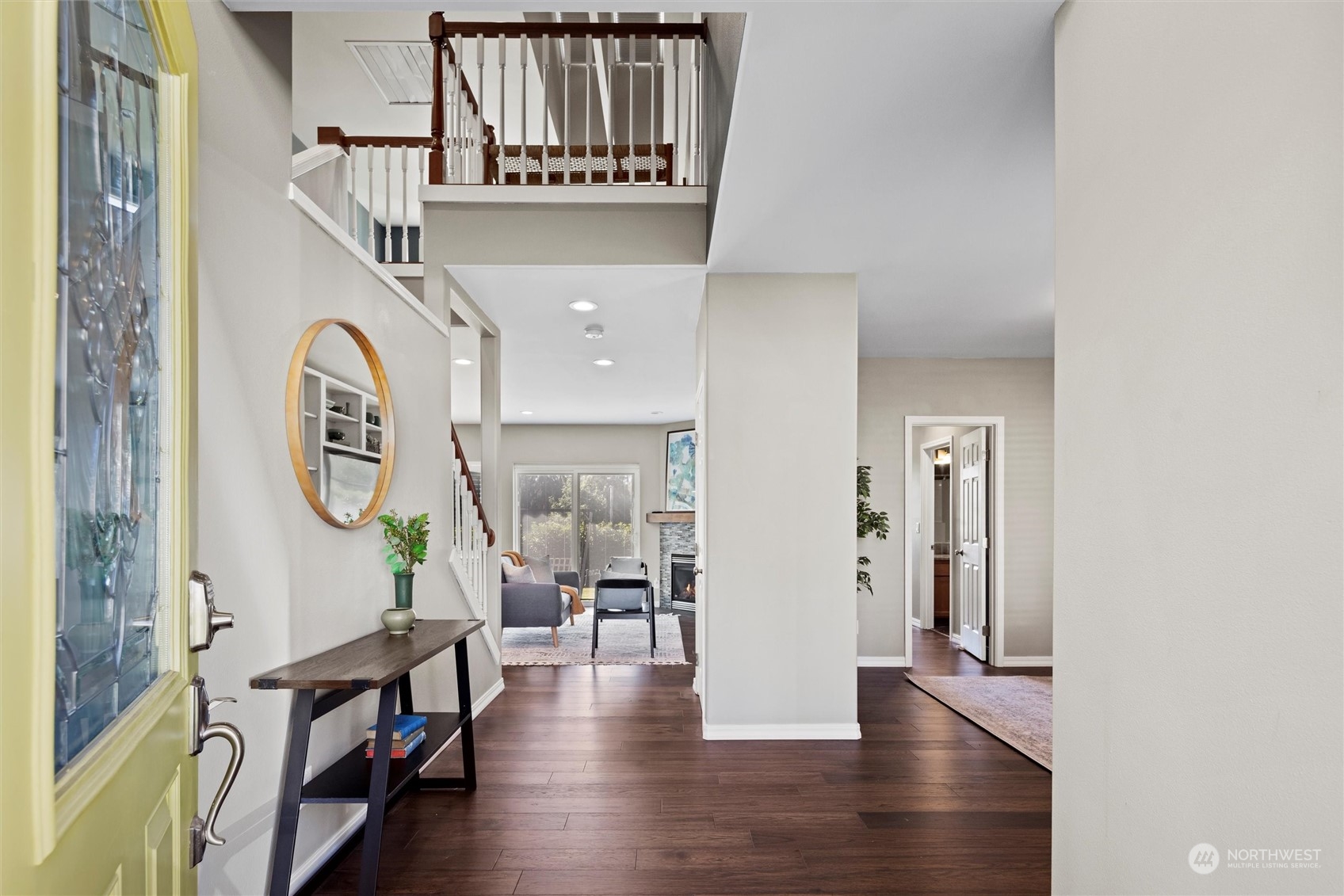 18716 3rd Avenue West Bothell, WA 98012 - Photo 3 of 28 a view of an entryway with wooden floor