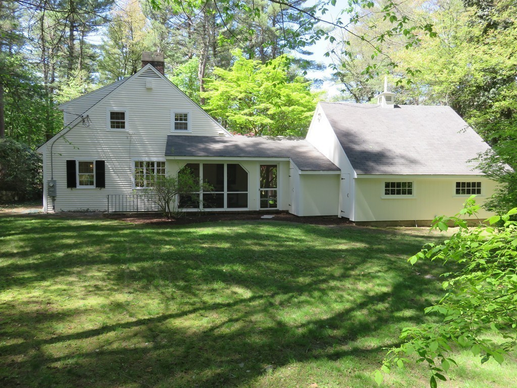 52 Montvale Road Weston, MA 02493 - Photo 30 of 30 a view of a house with a backyard