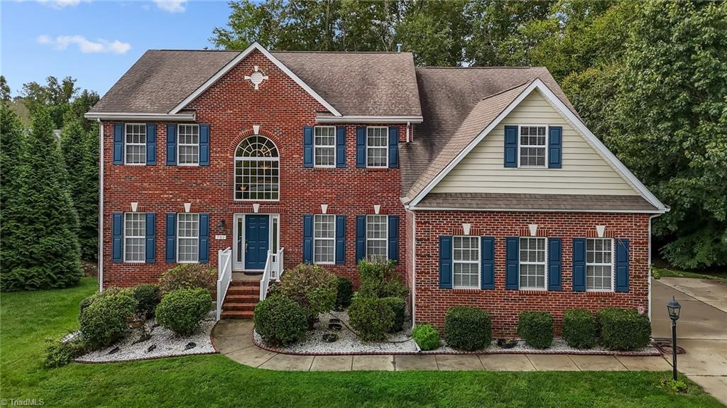 701 Number Ten Way Oak Ridge, NC 27310 - Photo 1 of 48 FRONT ELEVATION OF HOME
