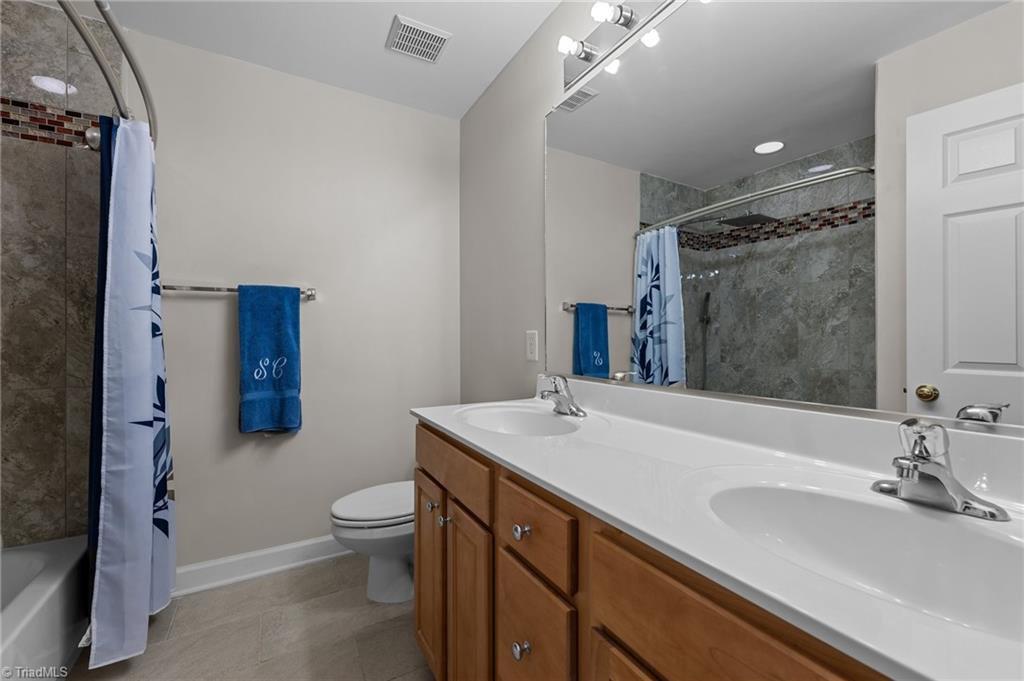 701 Number Ten Way Oak Ridge, NC 27310 - Photo 18 of 48 FULL BATH SERVING BEDROOM 2, 3 AND 4