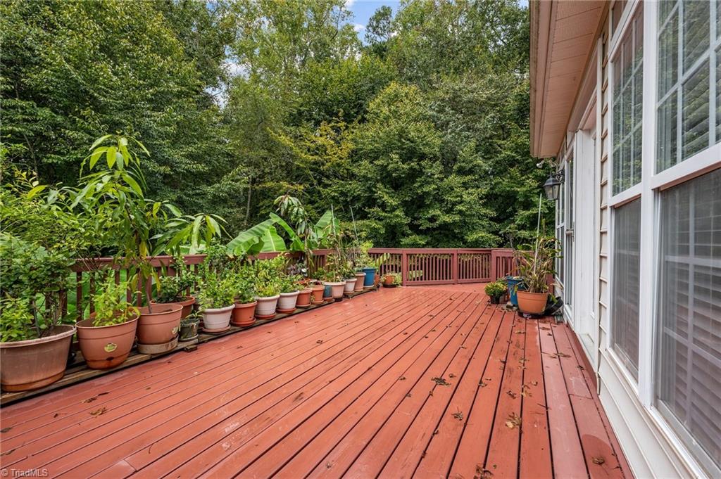 701 Number Ten Way Oak Ridge, NC 27310 - Photo 40 of 48 ANOTEHR VIEW OF MAIN LEVEL DECK
