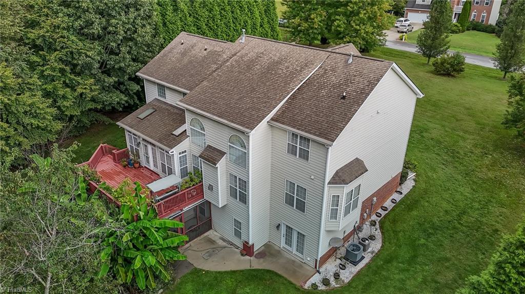 701 Number Ten Way Oak Ridge, NC 27310 - Photo 42 of 48 BIRDS EYE VIEW OF THIS THREE LEVEL HOME