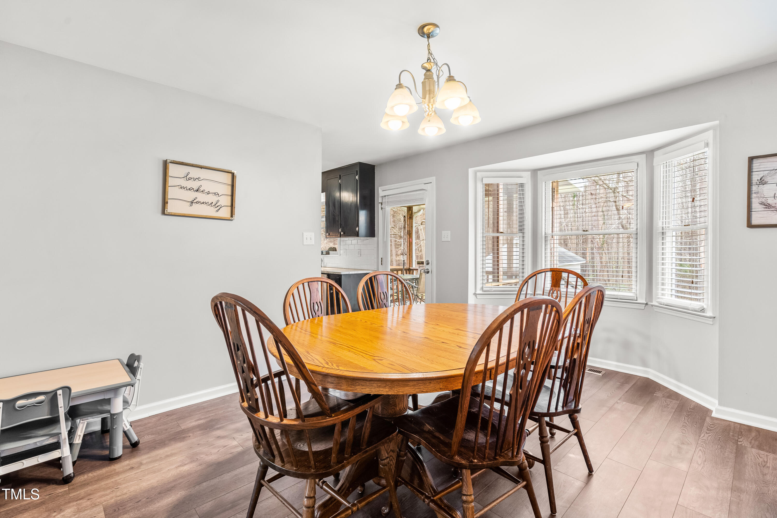 5216 Passenger Place Raleigh, NC 27603 - Photo 13 of 33 Lovely bay window in the dining room~