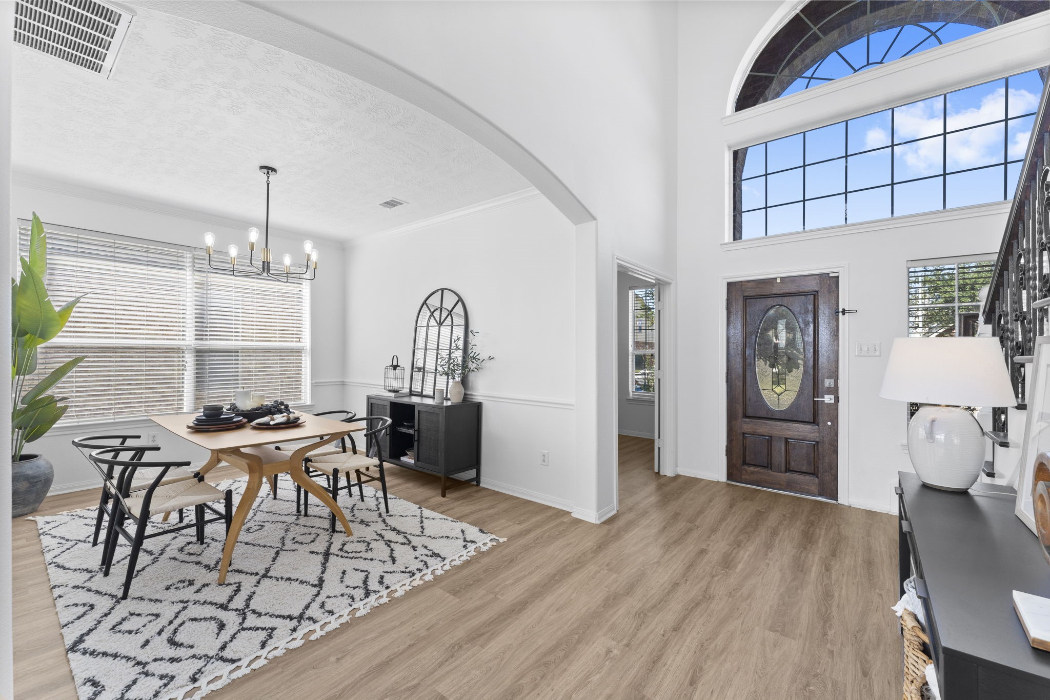 21418 Avalon Queen Drive Spring, TX 77379 - Photo 5 of 35 a view of a livingroom with furniture and wooden floor