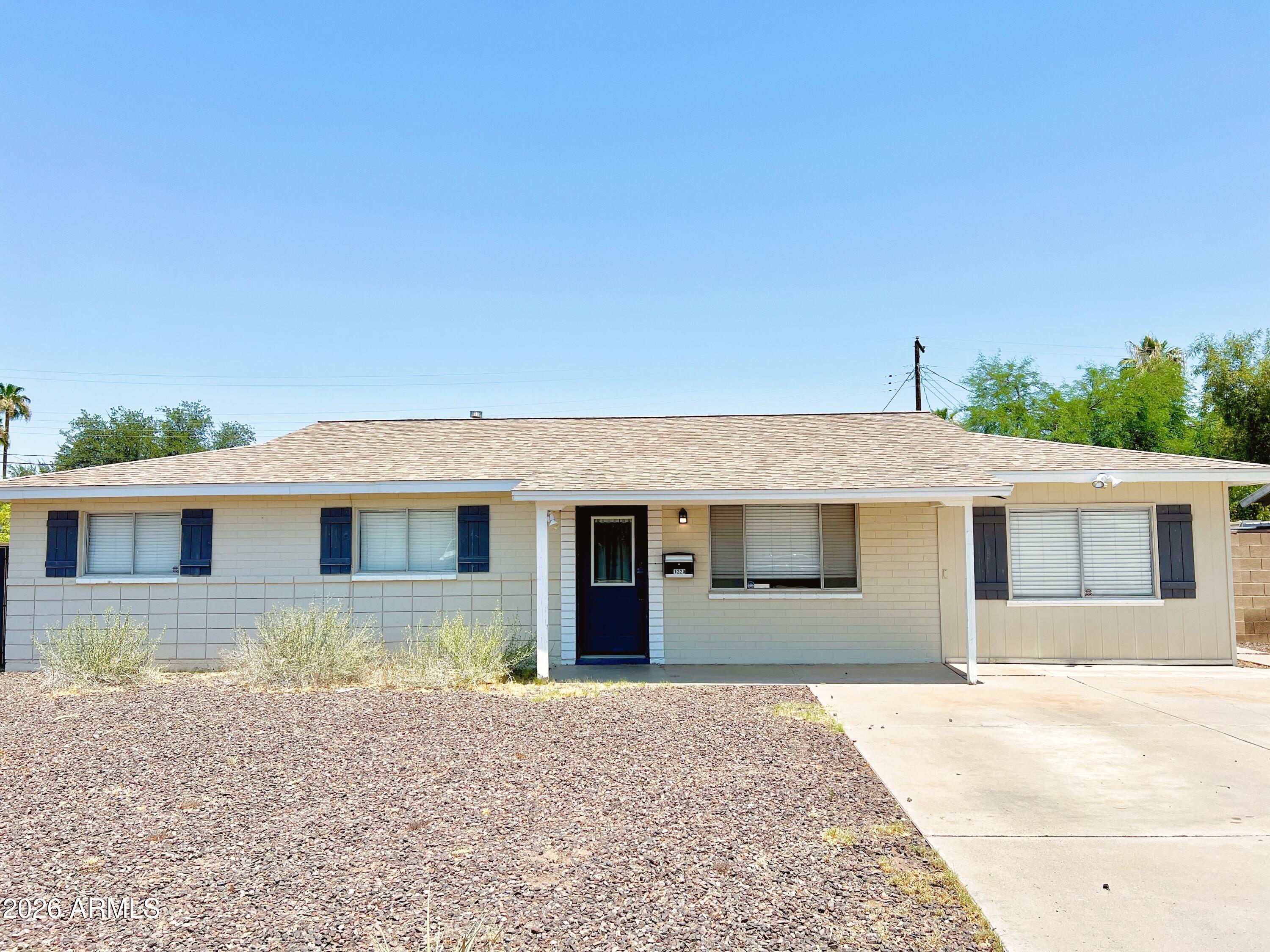 front view of a house