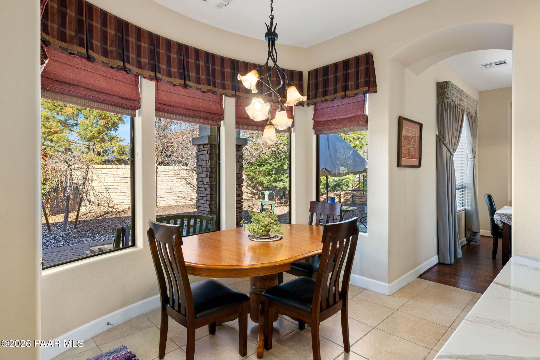 1636 Constable Street Prescott, AZ 86301 - Photo 15 of 41 a view of a dining room with furniture window and outside view