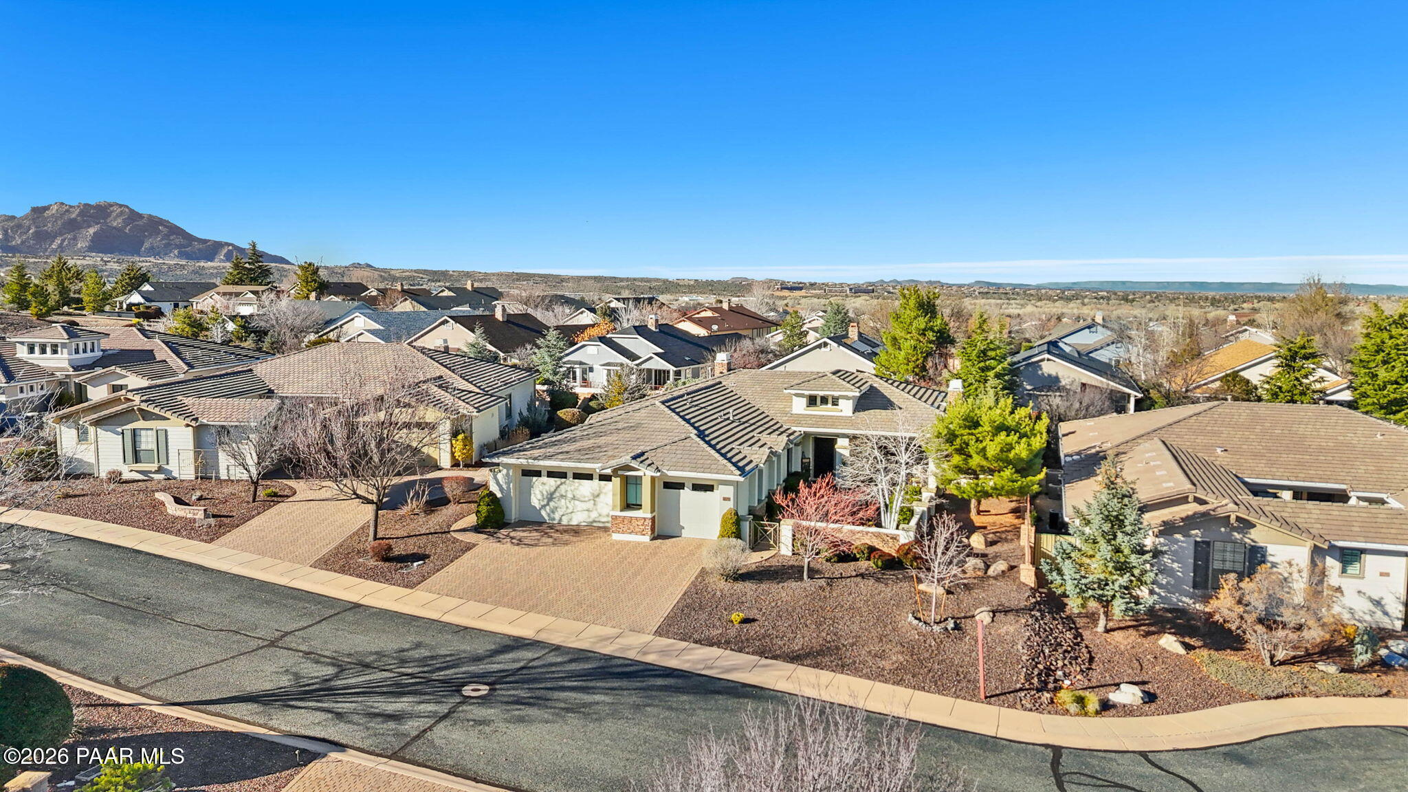 1636 Constable Street Prescott, AZ 86301 - Photo 2 of 41 an aerial view of residential houses with outdoor space