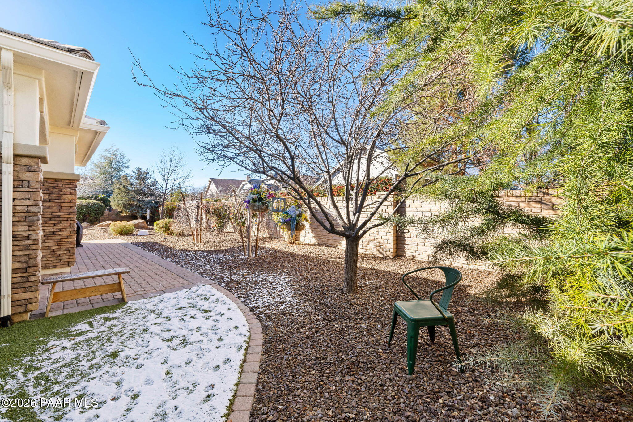 1636 Constable Street Prescott, AZ 86301 - Photo 37 of 41 a view of a yard with plants and trees