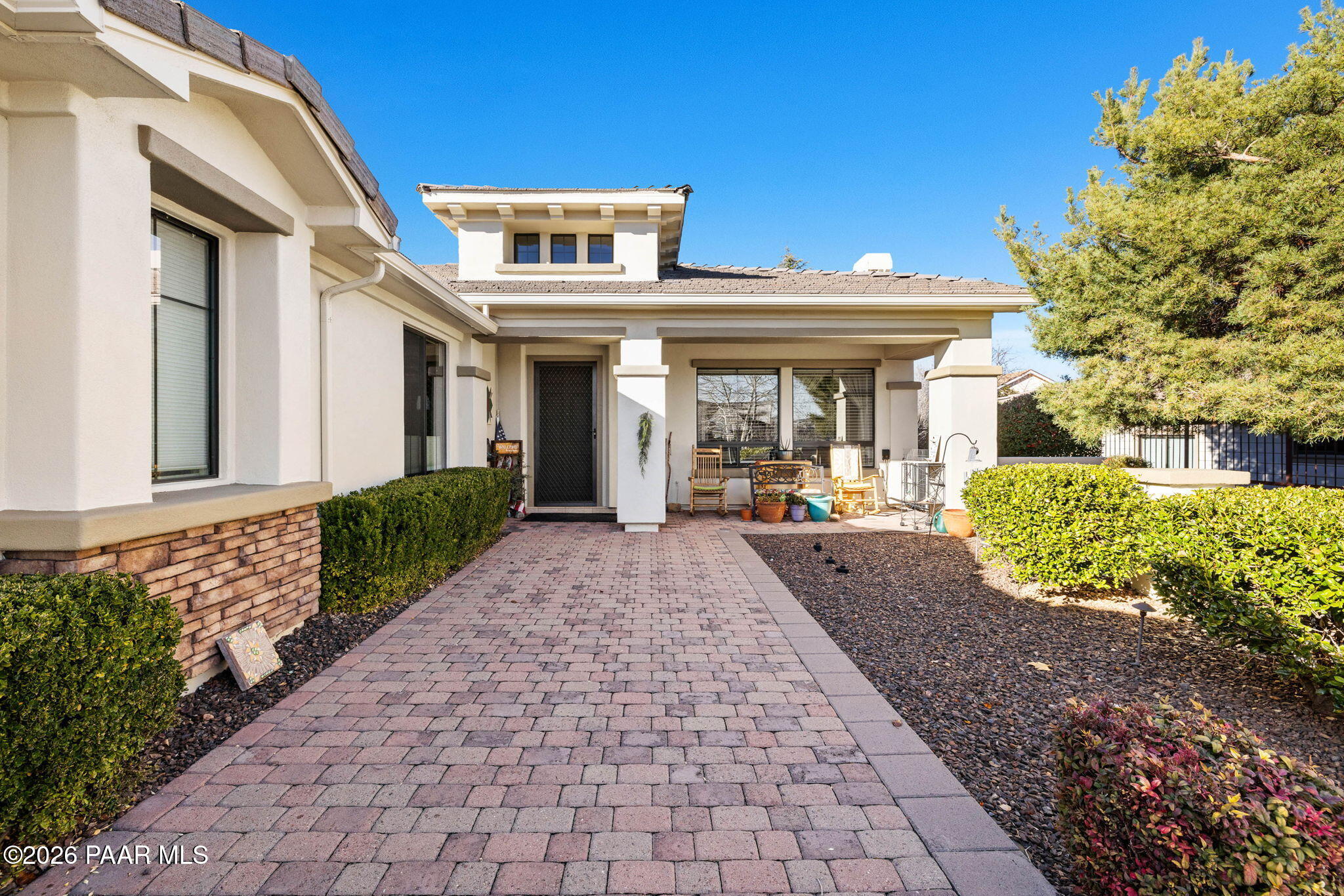1636 Constable Street Prescott, AZ 86301 - Photo 4 of 41 a front view of a house with garden